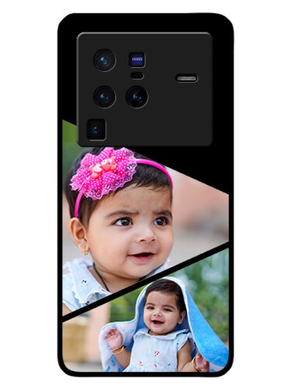 Custom Vivo X80 Pro 5G Custom Glass Phone Case - Semi Cut Design