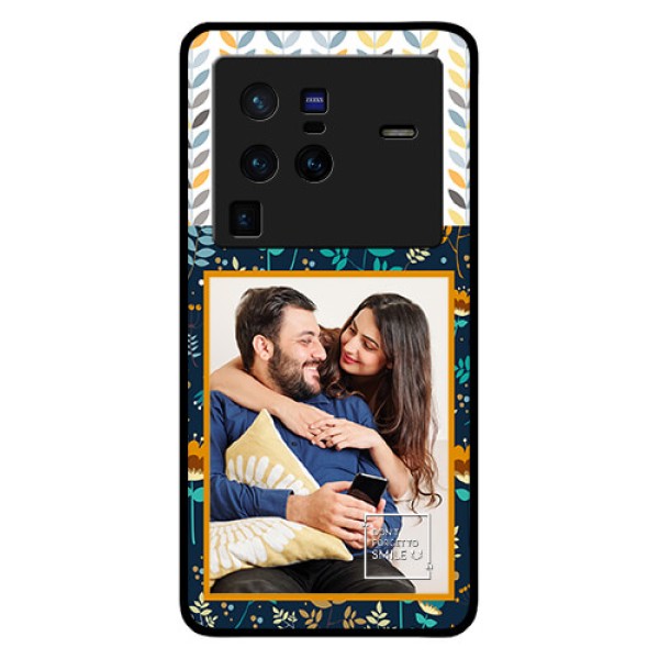 Vivo X80 Pro 5G Custom Glass Mobile Case - Pattern Design