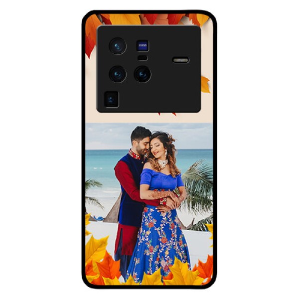 Vivo X80 Pro 5G Photo Printing on Glass Case - Autumn Maple Leaves Design Vivo X80 Pro 5G Photo Printing on Glass Case - Autumn Maple Leaves Design