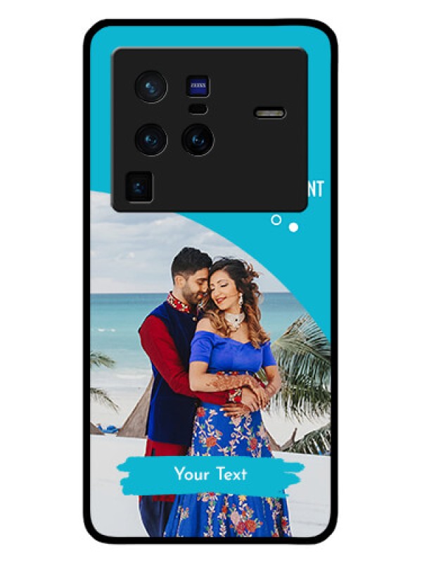 Custom Vivo X80 Pro 5G Custom Glass Mobile Case - Happy Moment Design