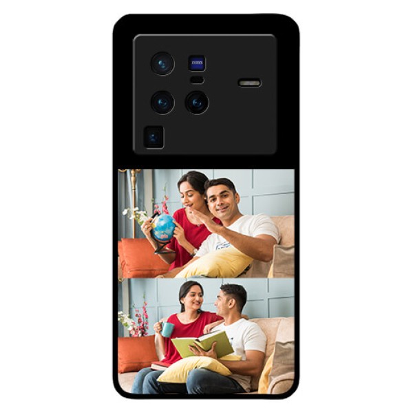 Vivo X80 Pro 5G 2 Images on Glass Phone Cover