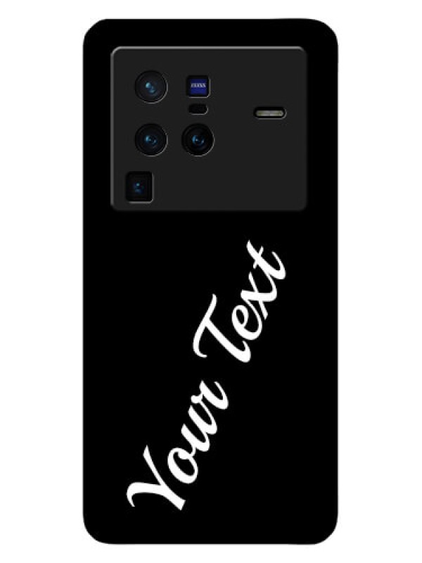 Custom Vivo X80 Pro 5G Custom Glass Mobile Cover with Your Name