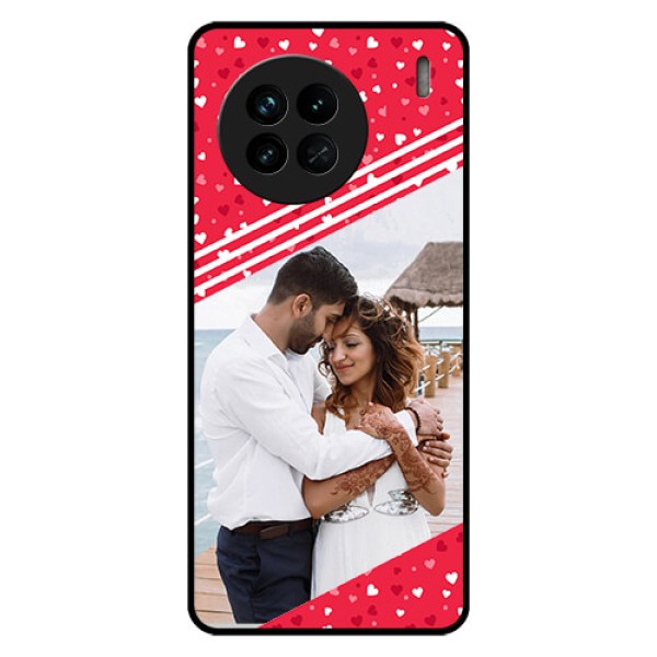 Vivo X90 5G Custom Glass Mobile Case - Valentines Gift Design