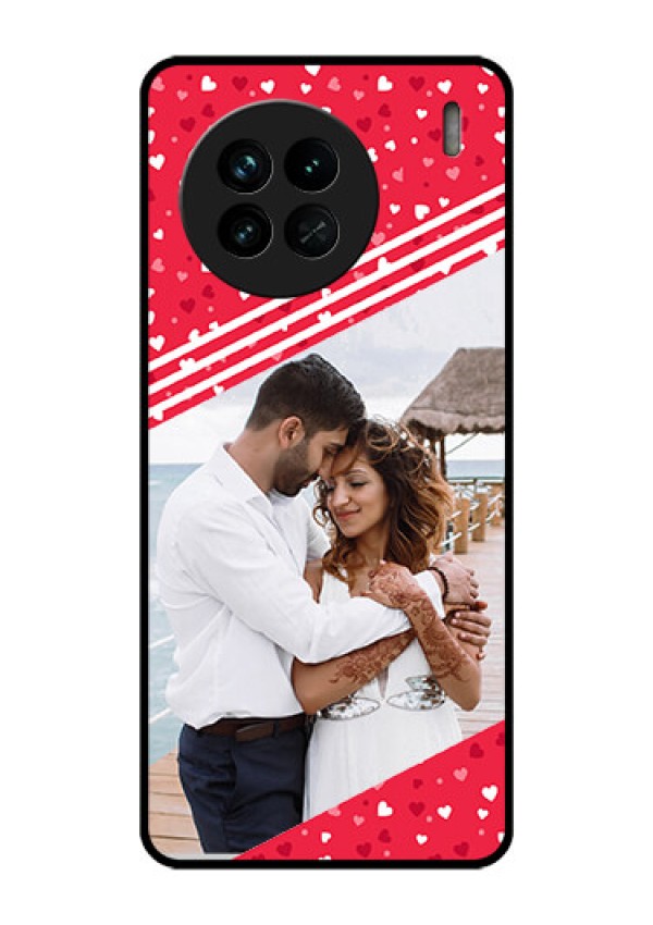 Vivo X90 5G Custom Glass Mobile Case - Valentines Gift Design
