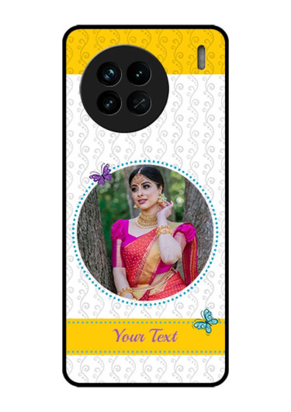 Vivo X90 5G Custom Glass Mobile Case - Girls Premium Case Design