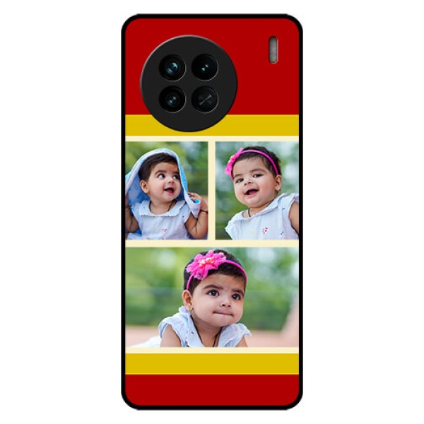 Vivo X90 5G Custom Glass Mobile Case - Multiple Pic Upload Design Vivo X90 5G Custom Glass Mobile Case - Multiple Pic Upload Design