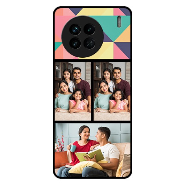 Vivo X90 5G Custom Glass Phone Case - Bulk Pic Upload Design