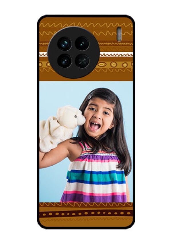 Vivo X90 5G Custom Glass Phone Case - Friends Picture Upload Design