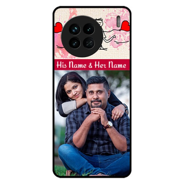 Vivo X90 5G Photo Printing on Glass Case - You and Me Case Design