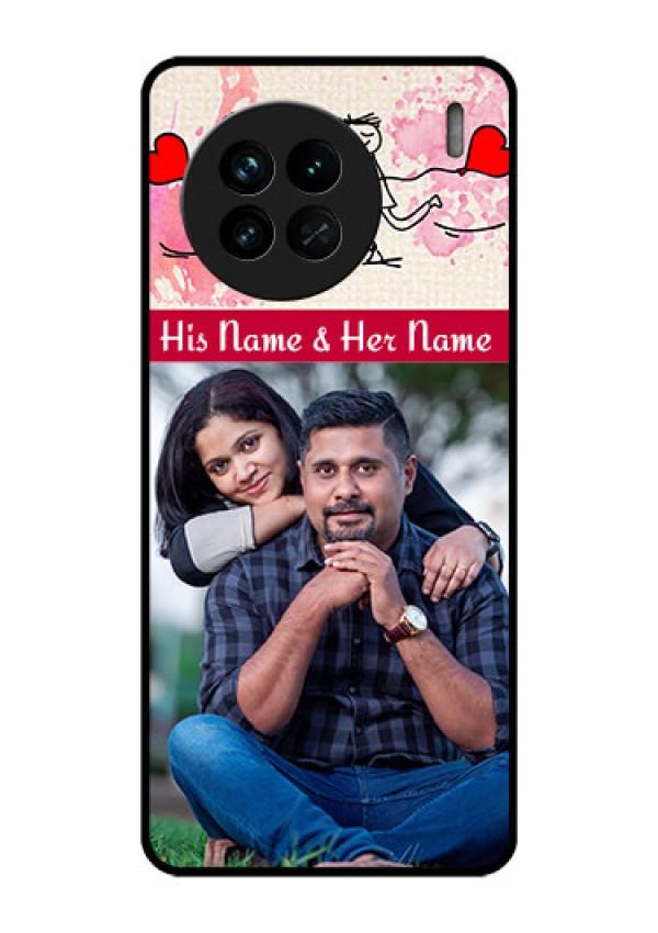 Vivo X90 5G Photo Printing on Glass Case - You and Me Case Design