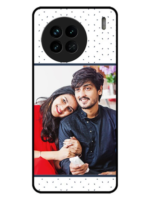 Custom Vivo X90 5G Personalized Glass Phone Case - Premium Dot Design