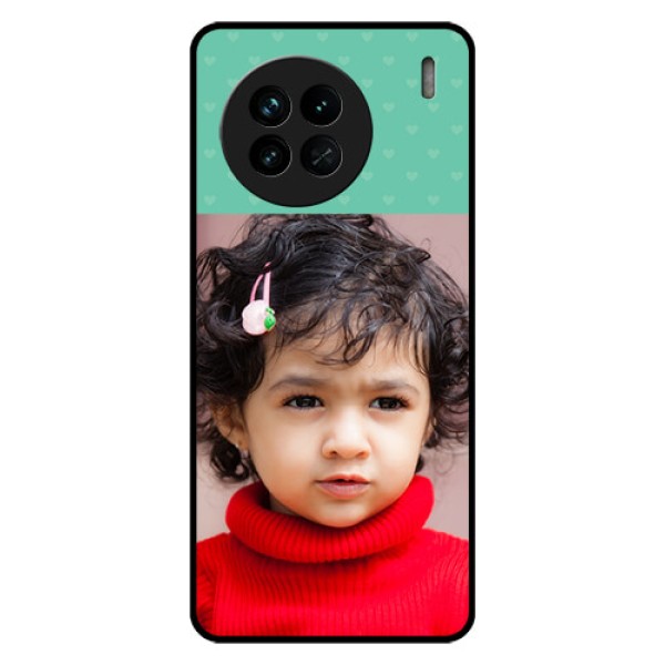 Vivo X90 5G Custom Glass Phone Case - Lovers Picture Design