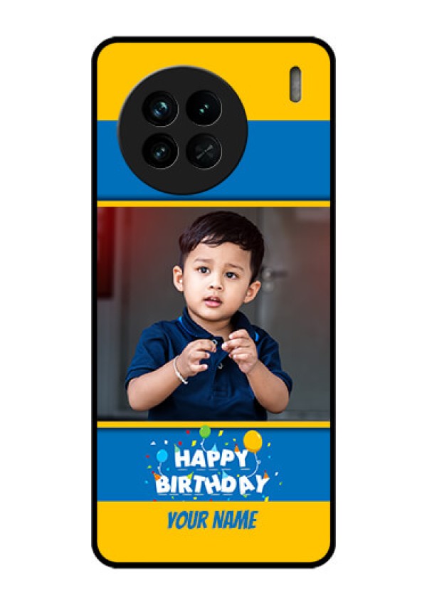 Vivo X90 5G Custom Glass Mobile Case - Birthday Wishes Design