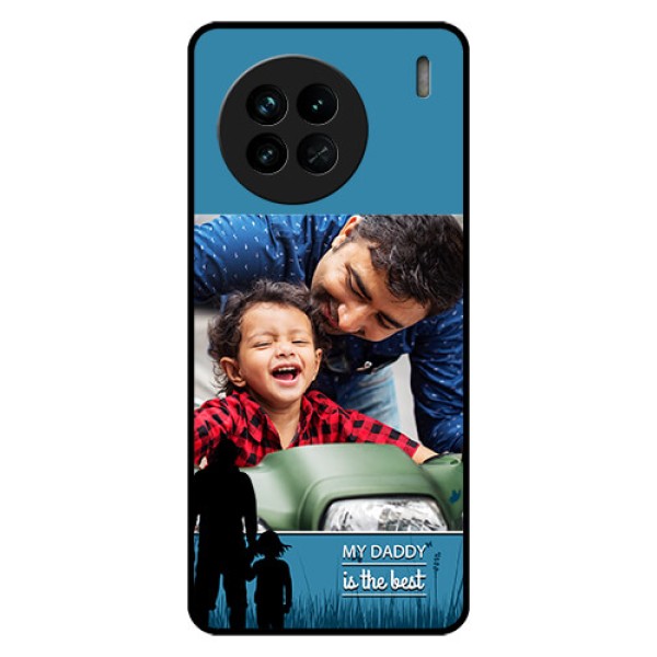 Vivo X90 5G Custom Glass Mobile Case - Best dad design