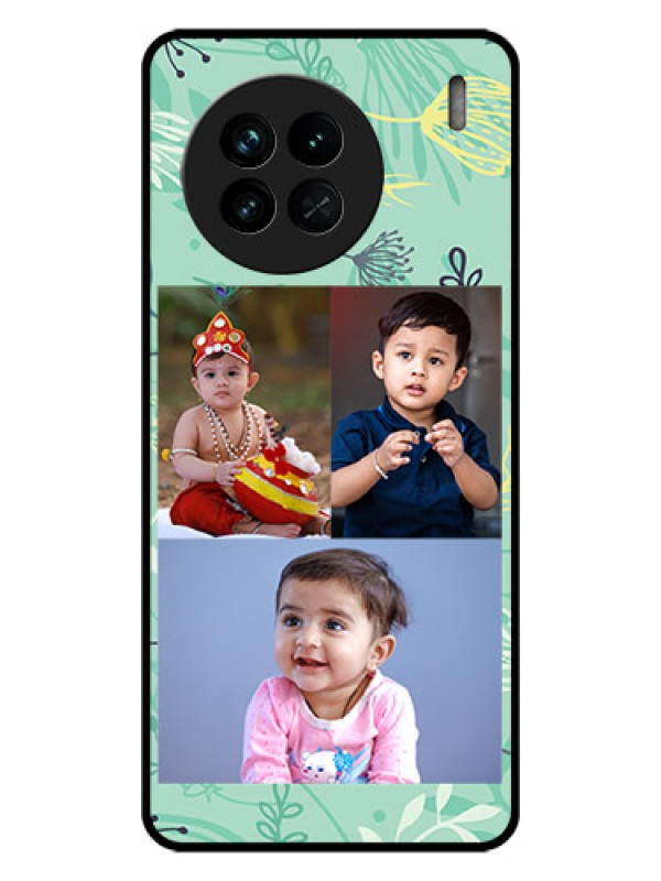 Custom Vivo X90 5G Photo Printing on Glass Case - Forever Family Design