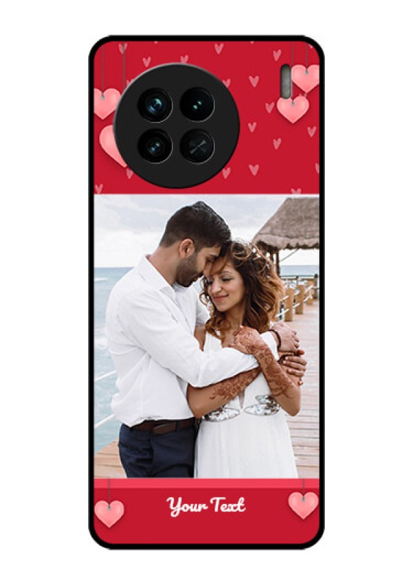 Vivo X90 5G Custom Glass Phone Case - Valentines Day Design