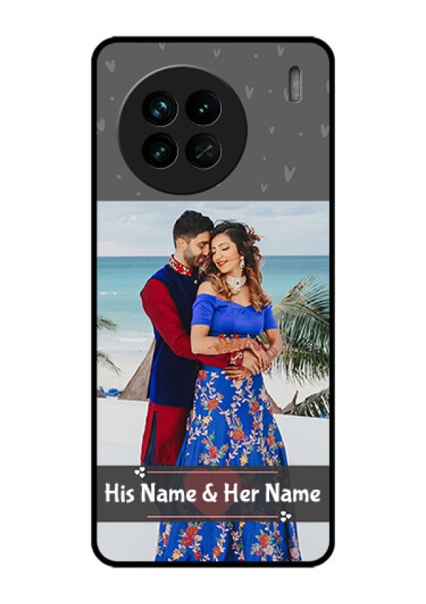 Vivo X90 5G Custom Glass Mobile Case - Buy Love Design with Photo Online