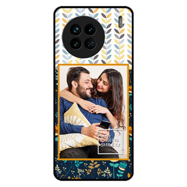 Vivo X90 5G Custom Glass Mobile Case - Pattern Design