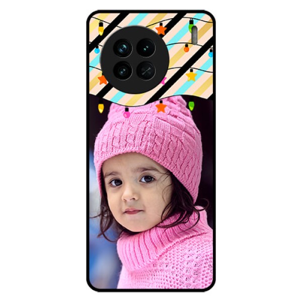 Vivo X90 5G Custom Glass Mobile Case - Lights Hanging Design