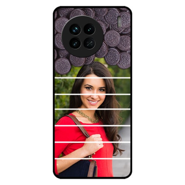 Vivo X90 5G Custom Glass Phone Case - with Oreo Biscuit Design
