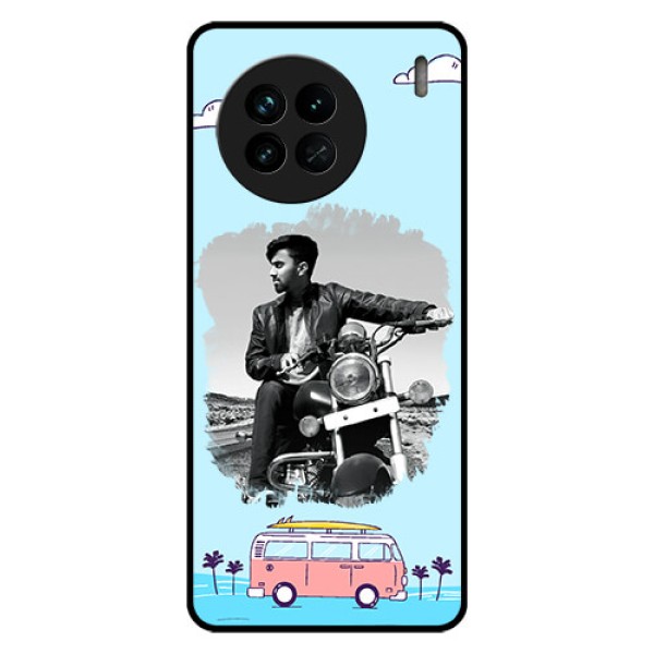 Vivo X90 5G Photo Printing on Glass Case - Travel & Adventure Design