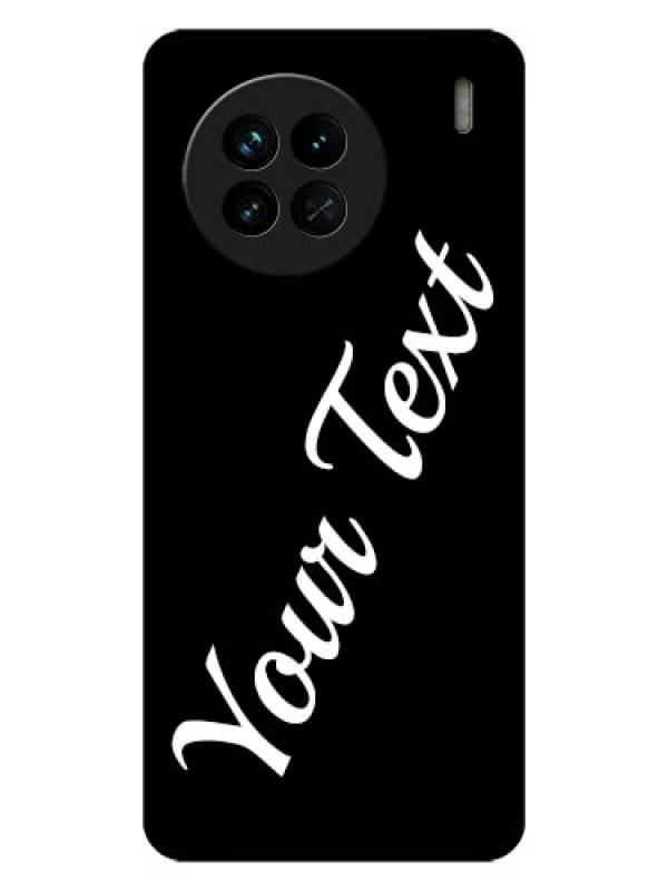 Custom Vivo X90 5G Custom Glass Mobile Cover with Your Name