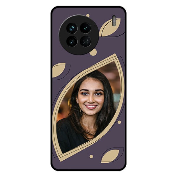 Vivo X90 5G Custom Glass Mobile Case - Falling Leaf Design
