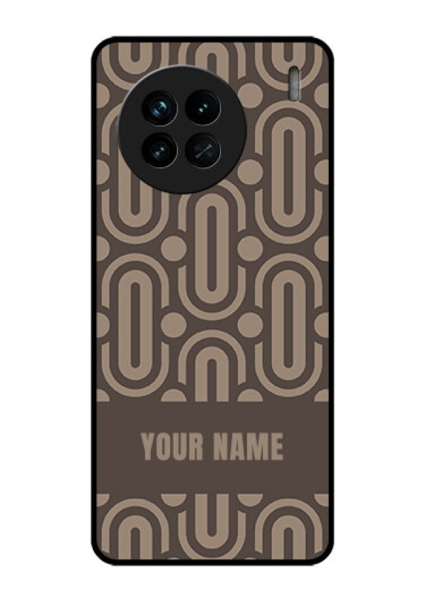 Vivo X90 5G Custom Glass Phone Case - Captivating Zero Pattern Design