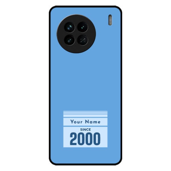 Vivo X90 5G Custom Glass Mobile Case - Custom Year of birth Design