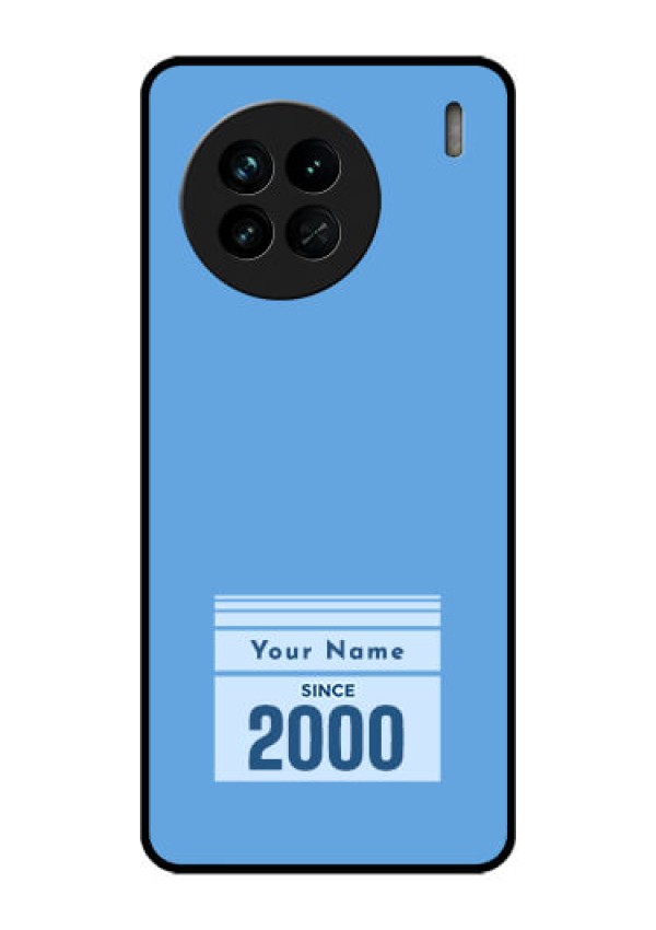 Vivo X90 5G Custom Glass Mobile Case - Custom Year of birth Design