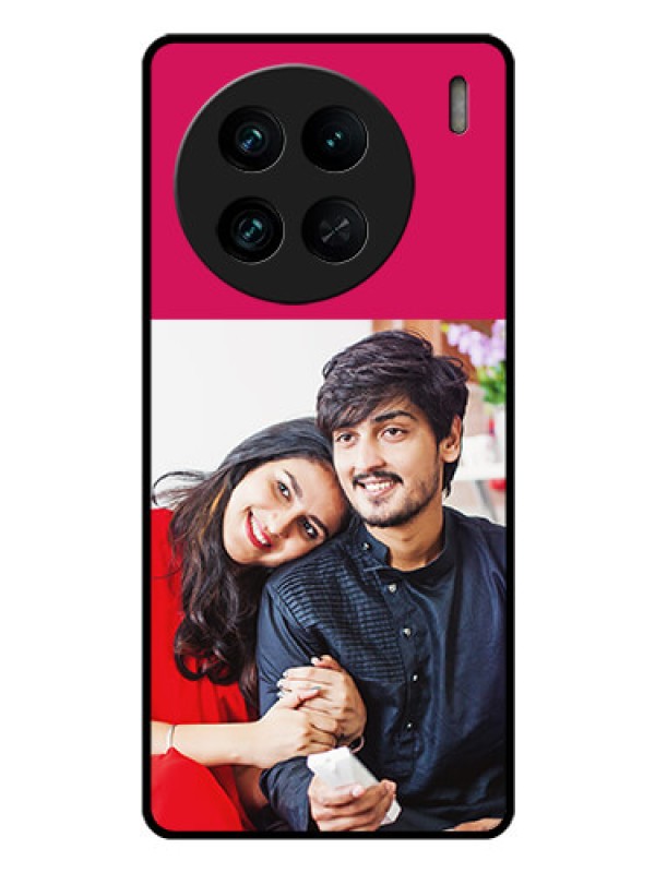 Custom Vivo X90 Pro 5G Custom Glass Mobile Case - Anniversary Cover Design