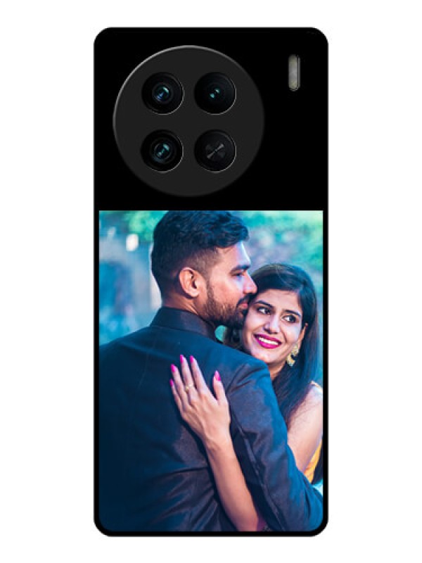 Custom Vivo X90 Pro 5G Custom Glass Phone Case - Upload Full Picture With Custom Color Design