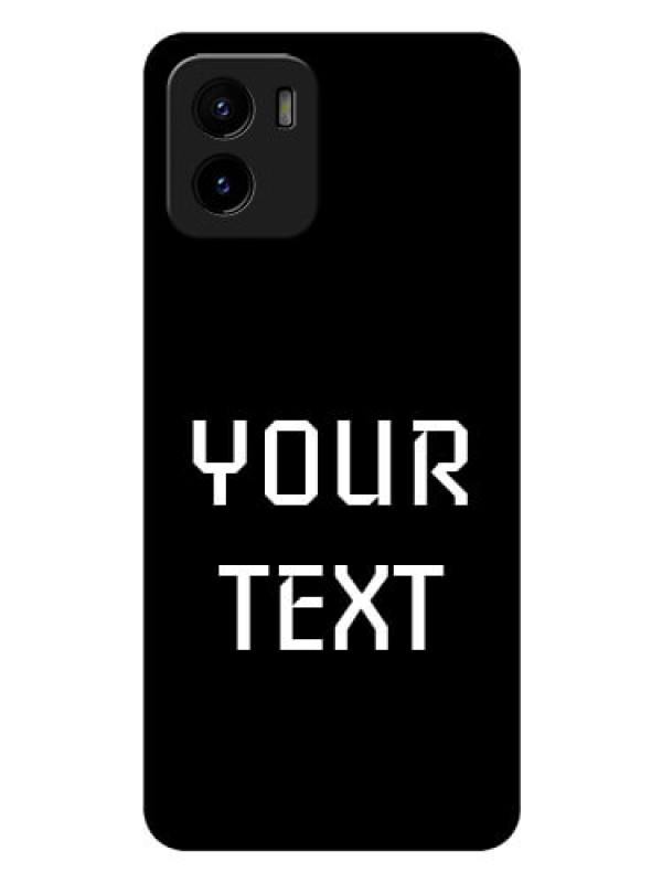 Custom Vivo Y01 Your Name on Glass Phone Case