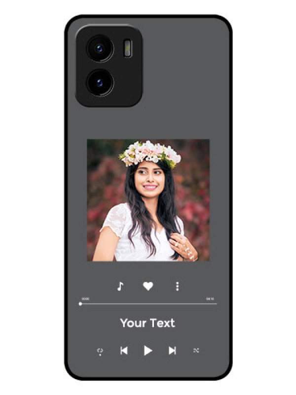 Custom Vivo Y01 Custom Glass Mobile Case - Play The Music Design