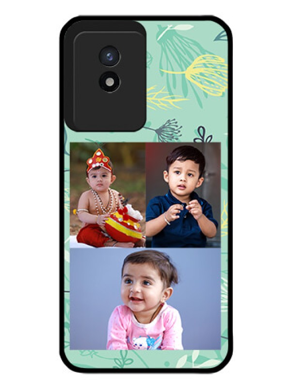 Custom Vivo Y02 Photo Printing on Glass Case - Forever Family Design