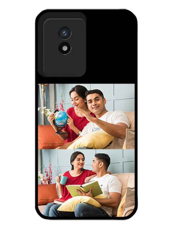 Custom Vivo Y02 2 Images on Glass Phone Cover