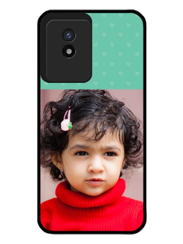 Custom Vivo Y02T Custom Glass Phone Case - Lovers Picture Design