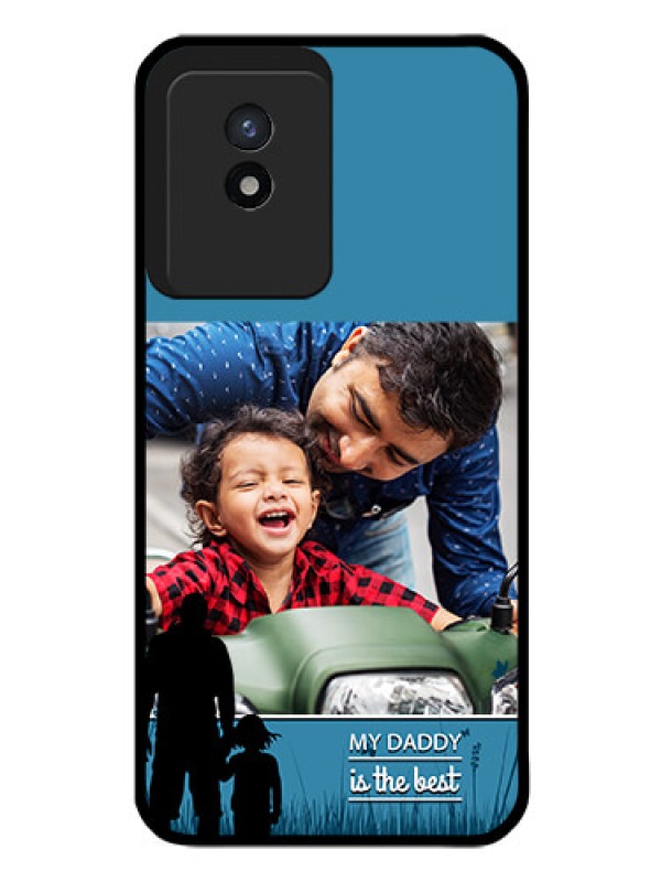 Custom Vivo Y02T Custom Glass Mobile Case - Best dad design