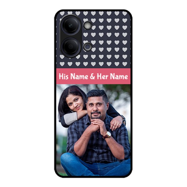 Vivo Y05 4G Custom Glass Phone Case - Love Symbols Design