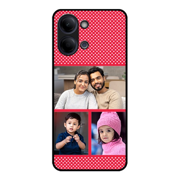 Vivo Y05 4G Custom Glass Phone Case - Bulk Photo Upload Design