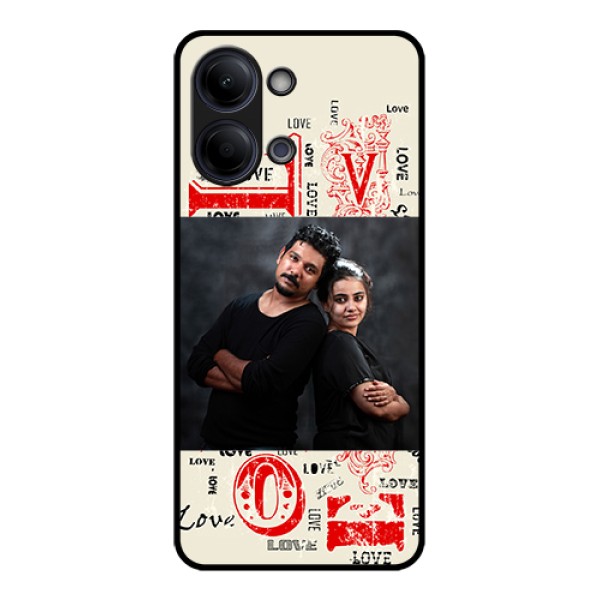 Vivo Y05 4G Custom Glass Phone Case - Trendy Love Design Case