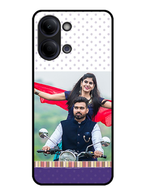 Custom Vivo Y05 4G Custom Glass Phone Case - Cute Family Design