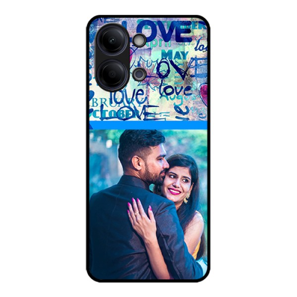 Vivo Y05 4G Custom Glass Phone Case - Colorful Love Design