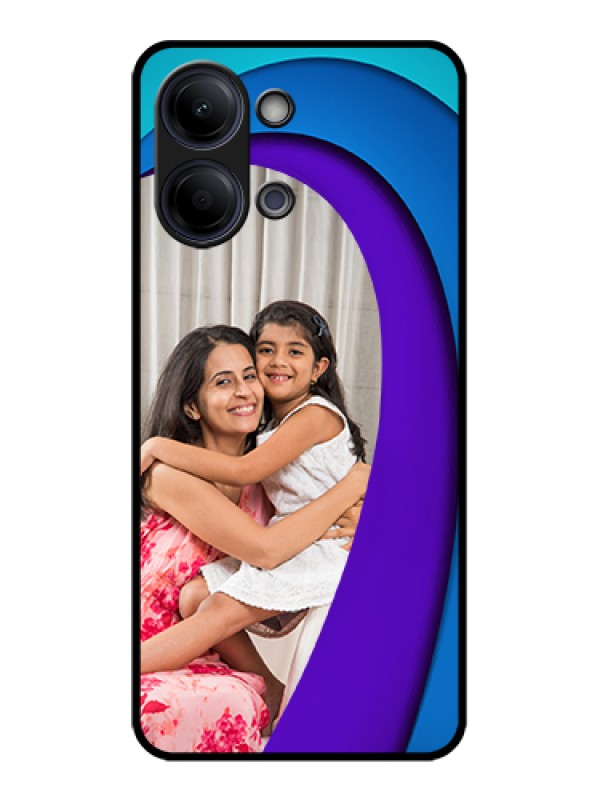 Custom Vivo Y05 4G Custom Glass Phone Case - Simple Pattern Design