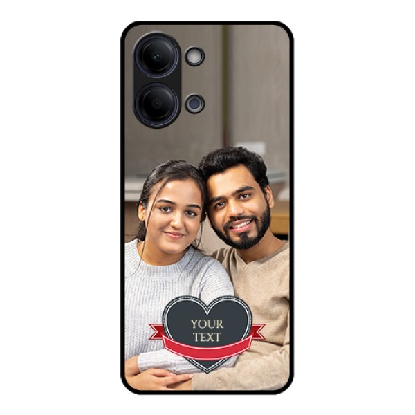 Vivo Y05 4G Custom Glass Phone Case - Just Married Couple Design