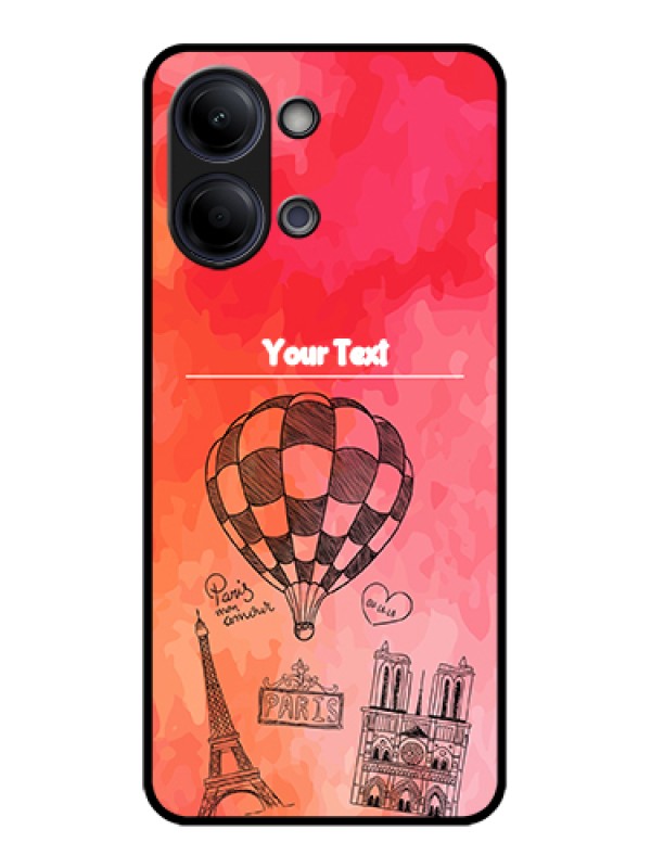 Custom Vivo Y05 4G Custom Glass Phone Case - Paris Theme Design