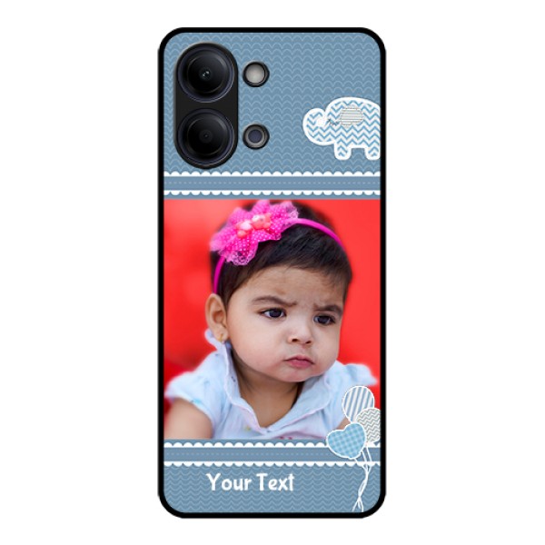 Vivo Y05 4G Custom Glass Phone Case - With Kids Pattern Design