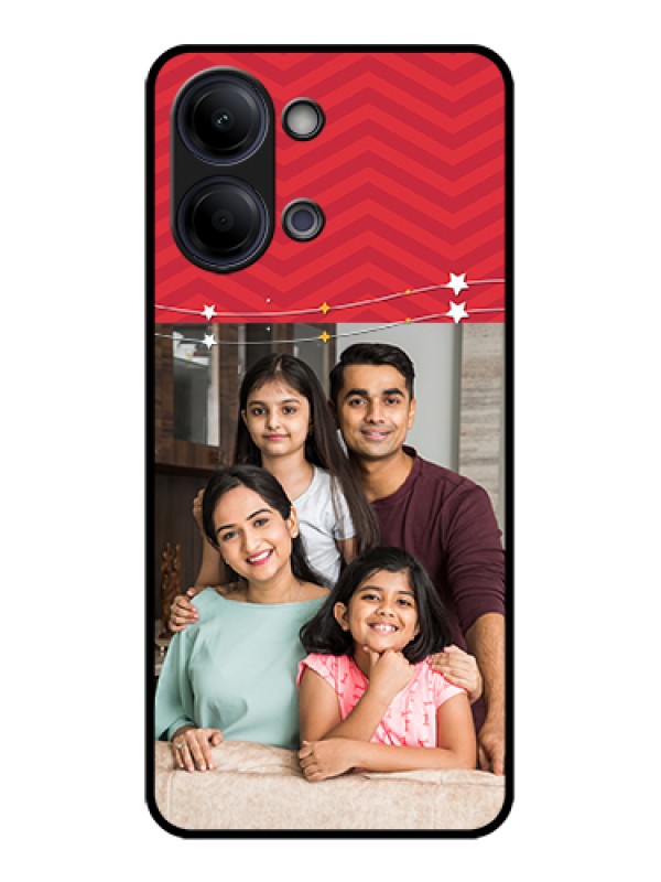 Custom Vivo Y05 4G Custom Glass Phone Case - Happy Family Design