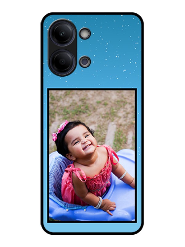 Custom Vivo Y05 4G Custom Glass Phone Case - Wave Pattern Colorful Design
