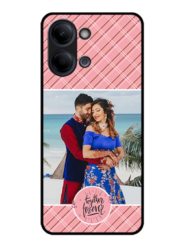Custom Vivo Y05 4G Custom Glass Phone Case - Together Forever Design